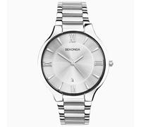 Sekonda Sekonda Wilson Men's Watch | Silver Case & Stainless Steel Bracelet with Silver White Dial | 1915