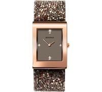 Sekonda Seksy Rocks Ladies Crystal Set Leather Strap Watch 2580