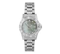 Sekonda Sienna Womens Analogue Watch 28mm dial | 50 Metres Water Resistance, mineral glass crystal, folding clasp, mother of pearl dial, date display, ion-plated case