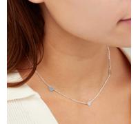 Sekonda Silver Heart Chain Necklace