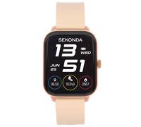Sekonda Smart Motion Go 30290 - Unisex - 37 mm - Smartwatch - Quartz with charger - Mineral Glass Black 20 mm