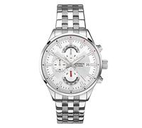 Sekonda Sekonda Speed Dual Time Men's Watch | Silver Alloy Case & Stainless Steel Bracelet with Silver-White Dial | 30109
