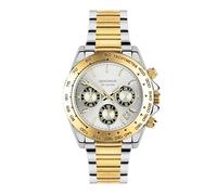 Sekonda Sports Men's 40mm Circuit Chronograph Watch in Two Tone with Stainless Steel Bracelet & Silver Dial