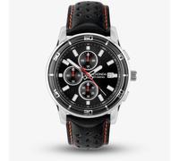 Sekonda Sports Midnight Black & Red Chronograph Watch 30206