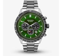 Sekonda Sports Velocity Green Dial Chronograph Watch 1913