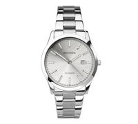 Sekonda Watch Taylor 1945 - Men's Silver Case, Stainless Steel Bracelet, Silver White Dial