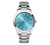 Sekonda Taylor Womens Analogue Watch 34mm dial | 50 Metres Water Resistance, mineral glass crystal, double lock safety clasp, sunray dial, date display, ion-plated case