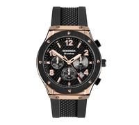 Sekonda Titan Men's Black Silicone Strap Watch