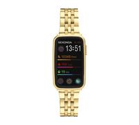 Sekonda Track 26mm Unisex Rectangular Gold Smartwatch with Gold Bracelet