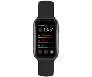 Sekonda Track 30171 - Unisex - 26 mm - Digital - Quartz with charger - Plexi Glass Black 16 mm