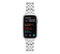 Sekonda Track 26mm Unisex Rectangular Grey Smartwatch with Silver Bracelet