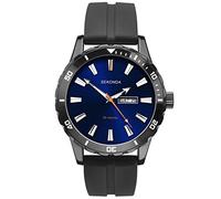 SEKONDA Unisex-Adult Analogue Classic Quartz Watch with Rubber Strap 1372.27