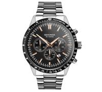 Sekonda Velocity Chronograph Black Dial Bracelet Watch 30023