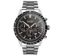 Sekonda Velocity Chronograph Black Dial Bracelet Watch 30023
