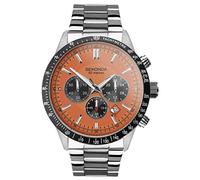 Sekonda Velocity Men’s 45mm Quartz Watch in Orange with Analogue Display, and Stainless Steel Bracelet 30025