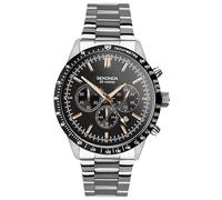 Sekonda Velocity Mens Analogue Watch 45mm dial Silver Stainless Steel