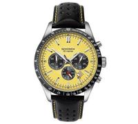 Sekonda Watch 1395 Mens Aviator Chronograph Leather Strap