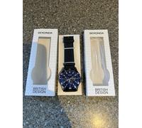 SEKONDA Mens Analogue Classic Quartz Watch with Leather Strap