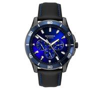SEKONDA Mens Analogue Classic Quartz Watch with Leather Strap