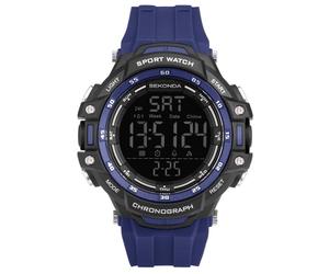 Sekonda Watch 30164 Mens Digital Sports With Blue Strap RRP £39.99