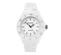 Sekonda White 36mm Analogue Quartz Watch Illuminated Hands and Markers 50m Water Resistant 2 Year Warranty