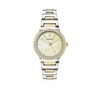 Sekonda Womens Amelia Two Tone Alloy Bracelet with Champagne Dial Analogue Watch, Two Tone, Women Two Tone