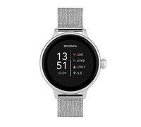 Sekonda Womens Connect 40 mm Smart Watch - Silver Stainless Steel Strap Silver