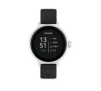 Sekonda Womens Connect Black Silicone Strap Smartwatch, Black, Women Black
