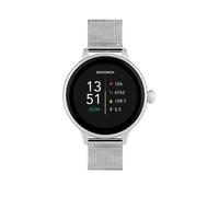 Sekonda Womens Connect Silver Stainless Steel Mesh Bracelet Smartwatch, Silver, Men Ilver