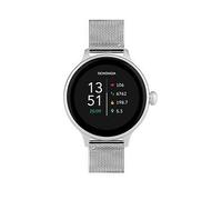 Sekonda Womens Connect Silver Stainless Steel Mesh Bracelet Smartwatch, Silver, Women Ilver