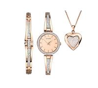 Sekonda Womens Quartz Watch, Analogue Classic Display and Rose Gold Strap 2533G.89