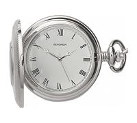 Sekonda Women's Quartz Watch with White Dial Analogue Display and Silver Stainless Steel Bracelet 3468.3