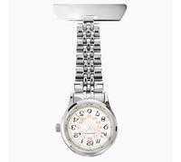 Sekonda Women's Quartz Watch with White Dial Analogue Display and Silver Stainless Steel Bracelet 4587.3
