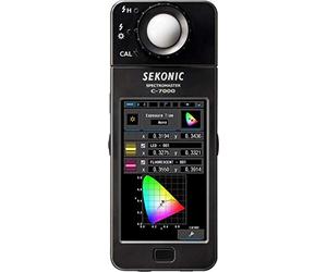 Sekonic C-7000 SpectroMaster. C-7000. Portable handheld meter for industrial use. Strap and case included. Quality control for manufacturing, medical, education, safety and agriculture