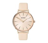 40470 Fashion Quartz Watch Seksy Beige One Size