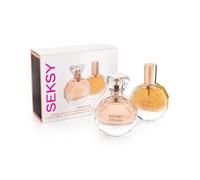 Seksy Women's Embrace Duo Gift Set - Embrace Eau de Parfum 30ml & Shimmering Body Oil 30ml in Clear | Size: 60ml Seksy Clear 60ml