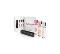 Travel Fragrance Collection (3 x 20ml Eau de Parfum) & Luxury Atomiser Seksy Clear 60ml