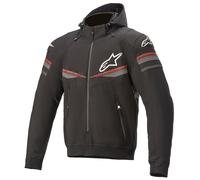 Alpinestars Sektor V2 Motorcycle Hoodie, black-red, size L