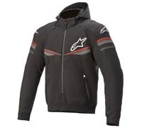 Sektor v2 Tech Hoodie Blk Bright Red M