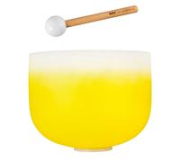 Sela Crystal Chakra Singing Bowl 12" Yellow