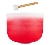 Sela 14" Red Crystal Singing Bowl Root Chakra