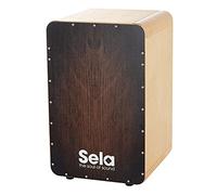 Sela CaSela Brown Dragon Snare Cajon with Clap Corners
