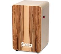 Sela CaSela Pro Satin Nut Cajon with Snare Throwoff Switch