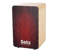 Sela CaSela Red Dragon Snare Cajon with Clap Corners