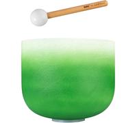 Sela Crystal Chakra Singing Bowl 11" Green
