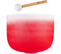Sela Crystal Chakra Singing Bowl 14" Red