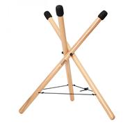 SELA Sela SE 198 Handpan Stand, foldable, height adjustable, beech wood
