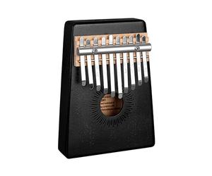 Sela Kalimba 10 - Black Thumb Piano with 10 Tongues in C Key with Bag