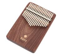 Sela Kalimba 17 Black Walnut Solid