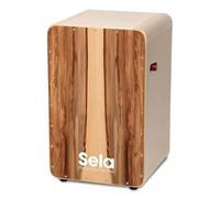 Sela SE 010 CaSela Pro Satin Nut Professional Snare Cajon with On/Off Mechanism